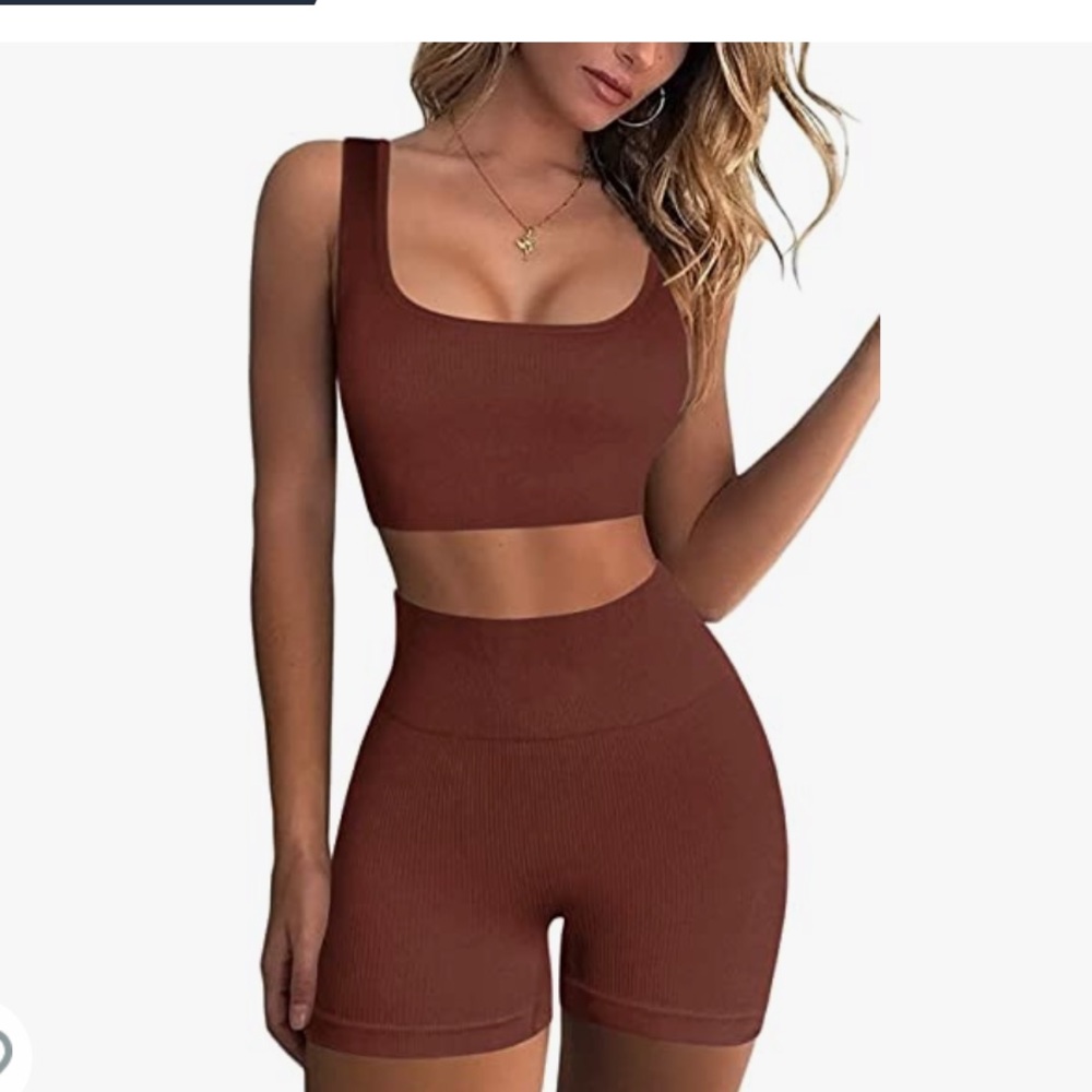 Ribbed workout set